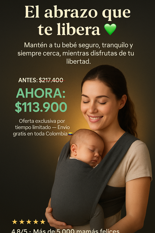 Cargador Bebé-Fular