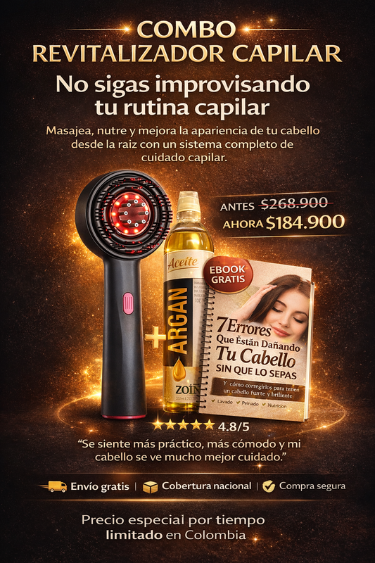 Kit cepillo + Aceite Argan