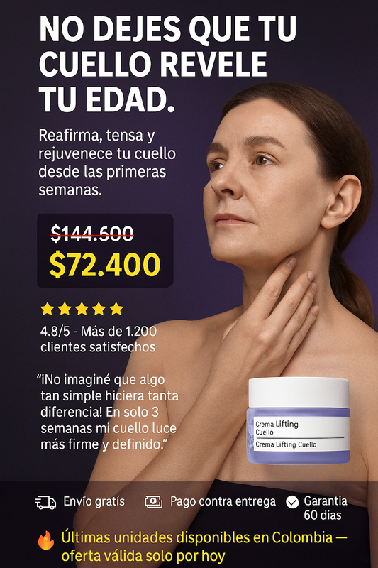 crema lifting cuello