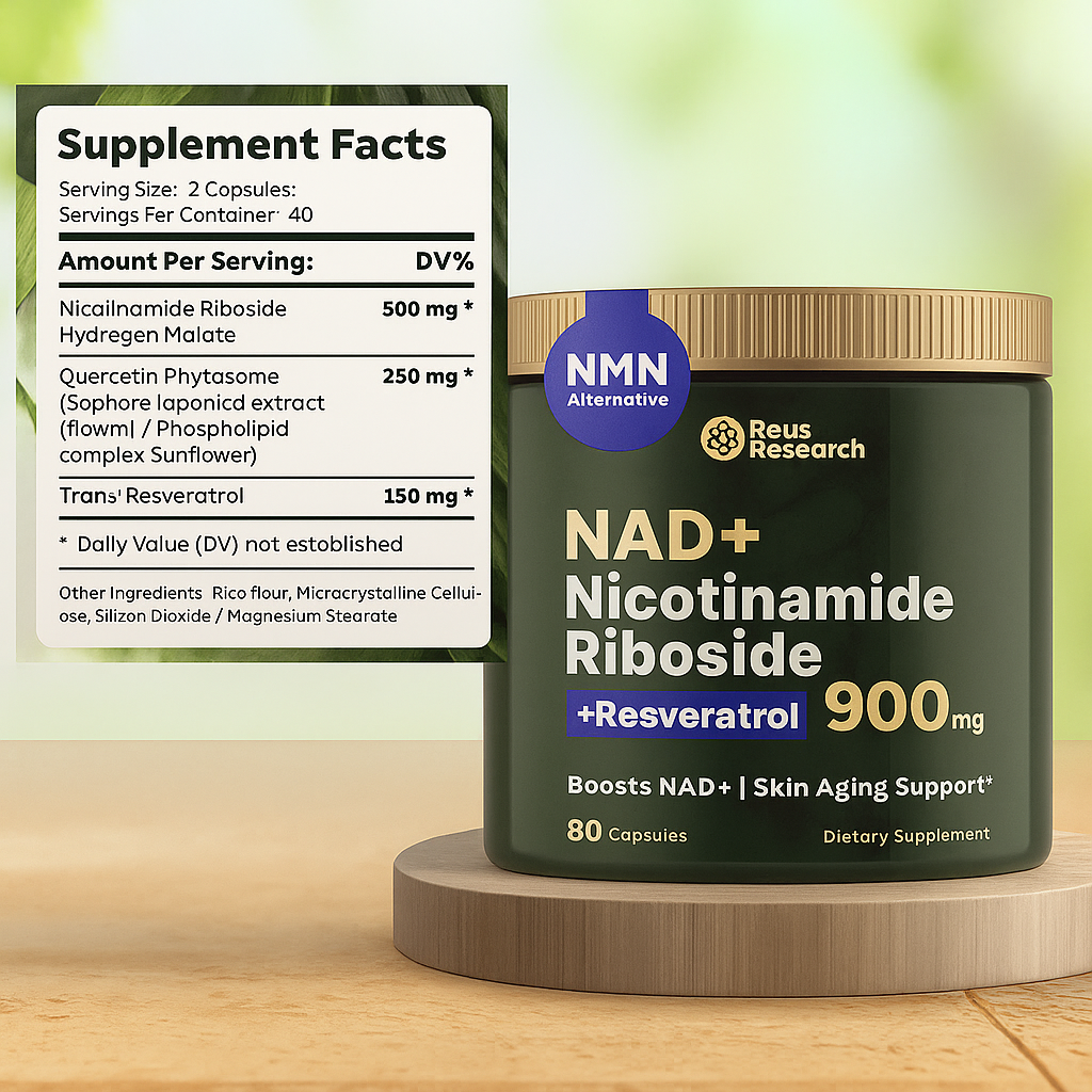 NAD+ Nicotinamide Riboside + Resveratrol
