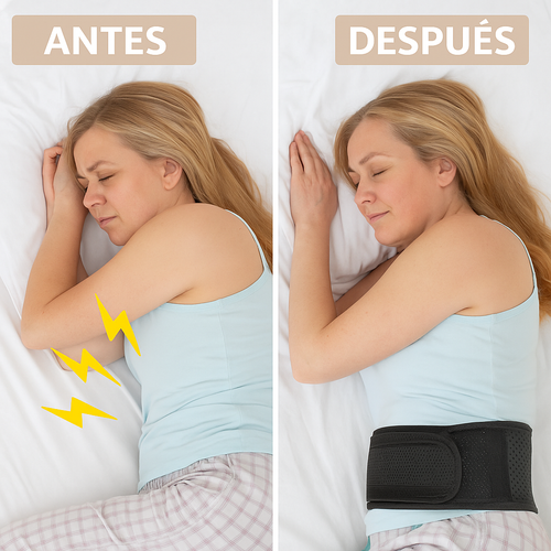 Faja Lumbar Térmica TourmaBelt™