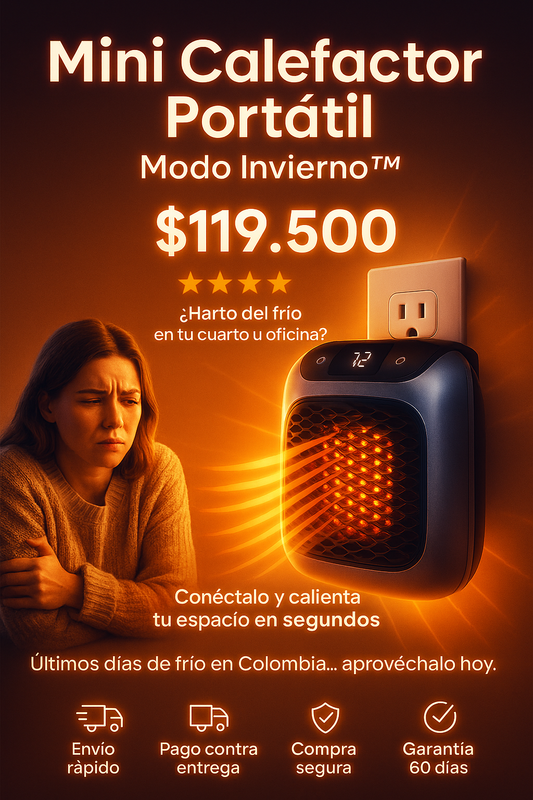 Calefactor de enchufe