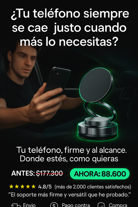 Soporte cel magnetico