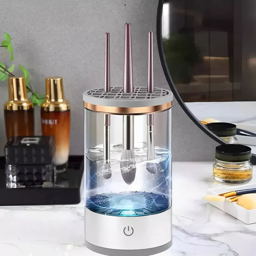✨ GlamWash™ – Limpia tus brochas como una pro (¡y recibe un encrespador eléctrico de regalo!)