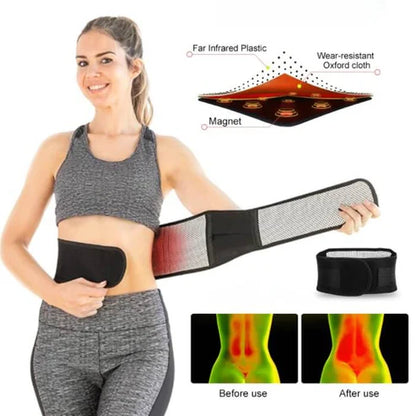 Faja Lumbar Térmica TourmaBelt™